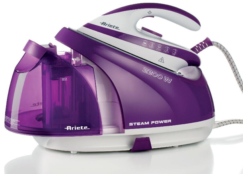 اتو بخار آریته ایتالیا ARIETE 6423 - دیگ بخار قابل شارژ - بنفش